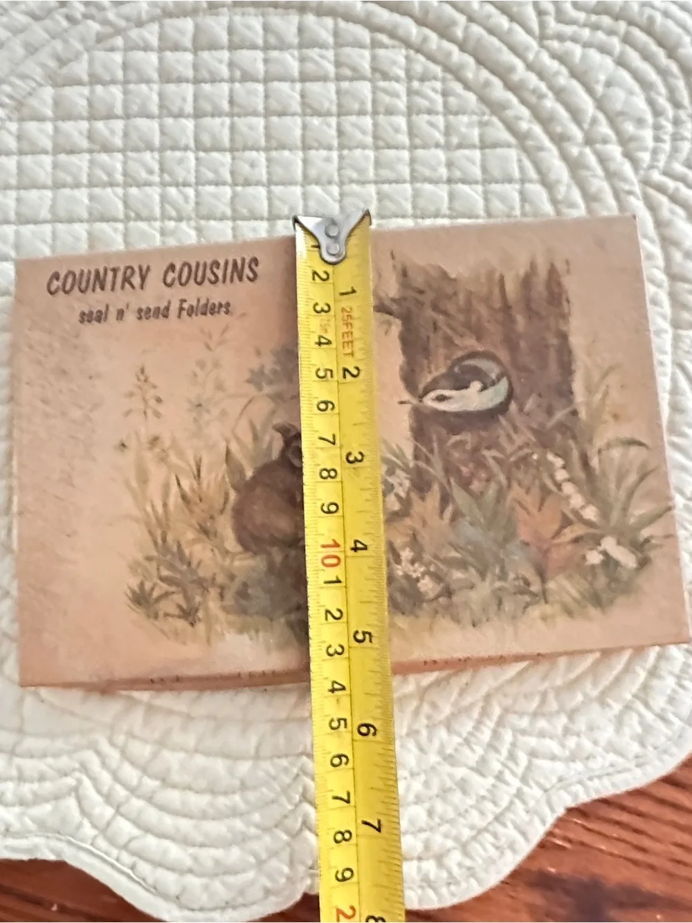Vintage Country Cousins cards lot of 4 w/box